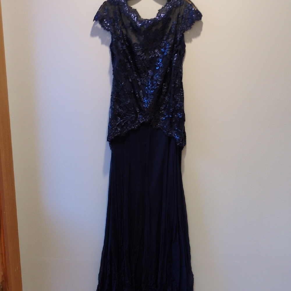 Tadashi Soji Gown -  Ink